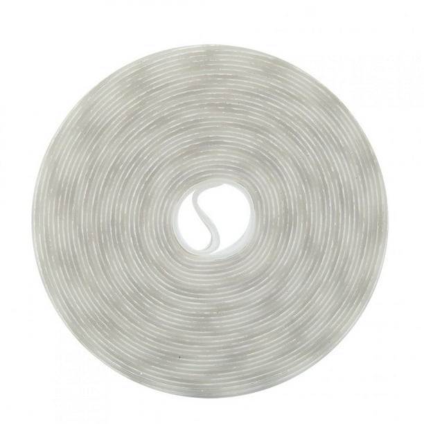 Bloqueador de Barrido Autoadhesivo de Cinta de Sellado de Silicona Ecomeon para Ventana de Puerta Color Blanco Beige