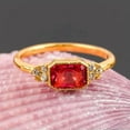 thumbnail image 4 of K-KED Fashion Women Cubic Zirconia 925 Silver Wedding Rings Delicate Jewelry Gifts Size 6-10-7-#1, 4 of 6