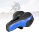 thumbnail image 3 of Bike Seat Absorbing Comfortable Memory Wide Padded Replacement Saddle for Bike Mountaion Bike (Blue), 3 of 5