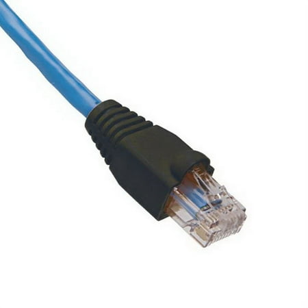 UPC: 0849160005391 | Platinum Tools RJ45 Boot (60mm) – Black 25pc  PLA-100032BK-BG