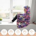 thumbnail image 6 of Independence Day Pattern Wearable Blanket Women Men Hooded Blanket Adult Plush Poncho Lightweight Soft, 6 of 6