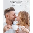 thumbnail image 3 of LONGDEEM Milk Frother Electric, 4 In 1 Automatic Milk Warmer Stainless Steel for Coffee, Latte, Hot Chocolate, Black, 3 of 8