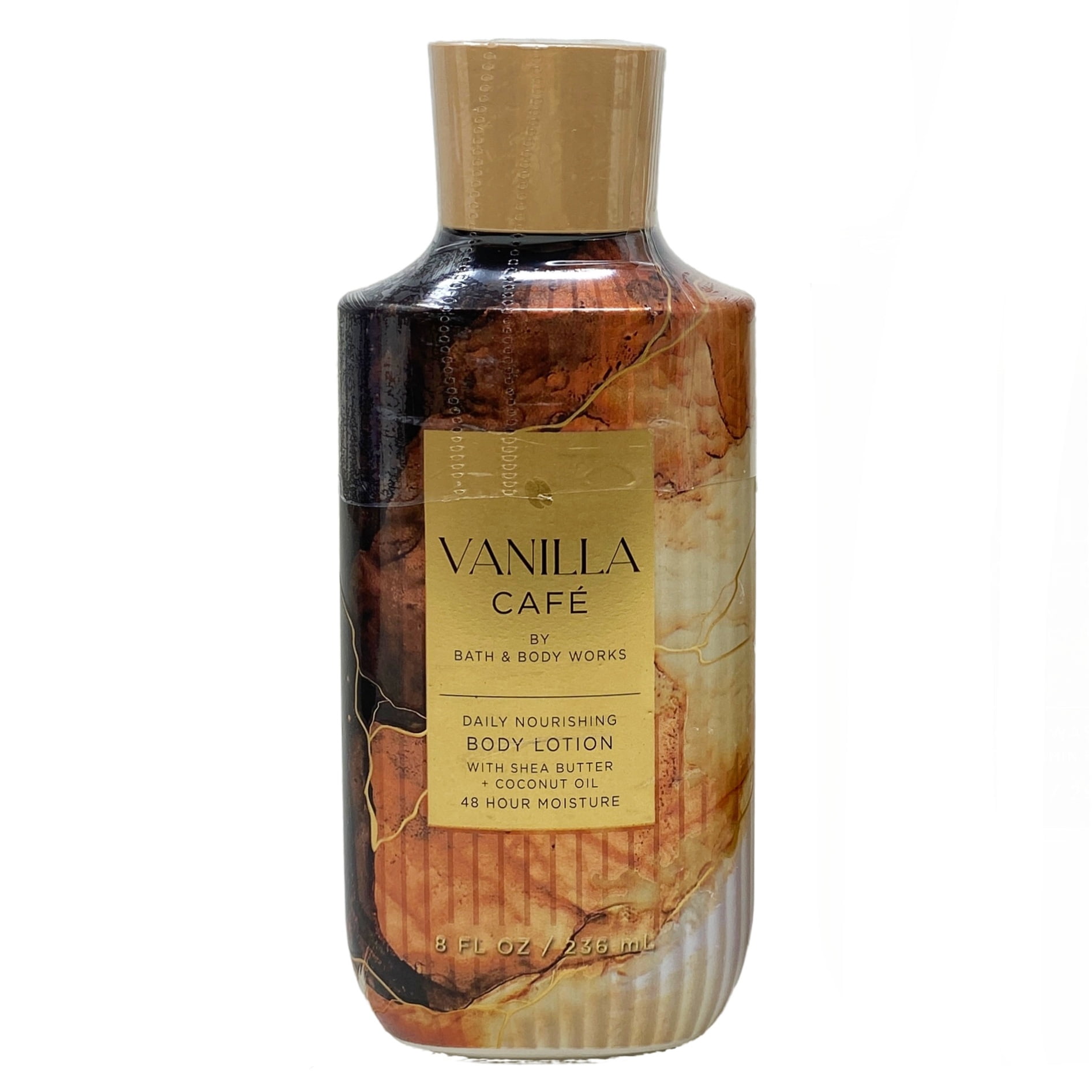 Bath & Body Works Vanilla Café Ultimate Hydration Body Cream, Fine Fragrance Mist and Shower Gel with a Creamy Rose Bar Soap