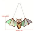 thumbnail image 3 of JZROCKER 1PC Halloween Bat Acrylic Wall Art Suncatcher Hanging Decoration 20x8.5CM, 3 of 10