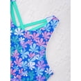 thumbnail image 7 of iiniim Girls' Kids 2-Piece Active Set Dance Sport Outfits Racer Back Top and Booty Short Gymnastics Dancing Clothes, 7 of 7