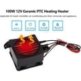 thumbnail image 2 of 12v 100w Electric Ptc Heater Energy Saving Auto Defog Warm Air Fan, 2 of 5