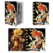 240pcs Card Album Book Naruto Dragon Ball Goku Vegeta ONE PIECE Luffy Zoro Map Letter Holder Binder Card Notebook Collection Toy