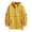 Yellow, variant on Men's Spring And Autumn One Jacket Trend Pullover Half Zip Hardshell Hooded Coat