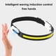 thumbnail image 3 of COB LED Head Light Torch USB Recargable 1200mAh para Camping Night Ciclismo Barbie Nuevos Originales, 3 of 9