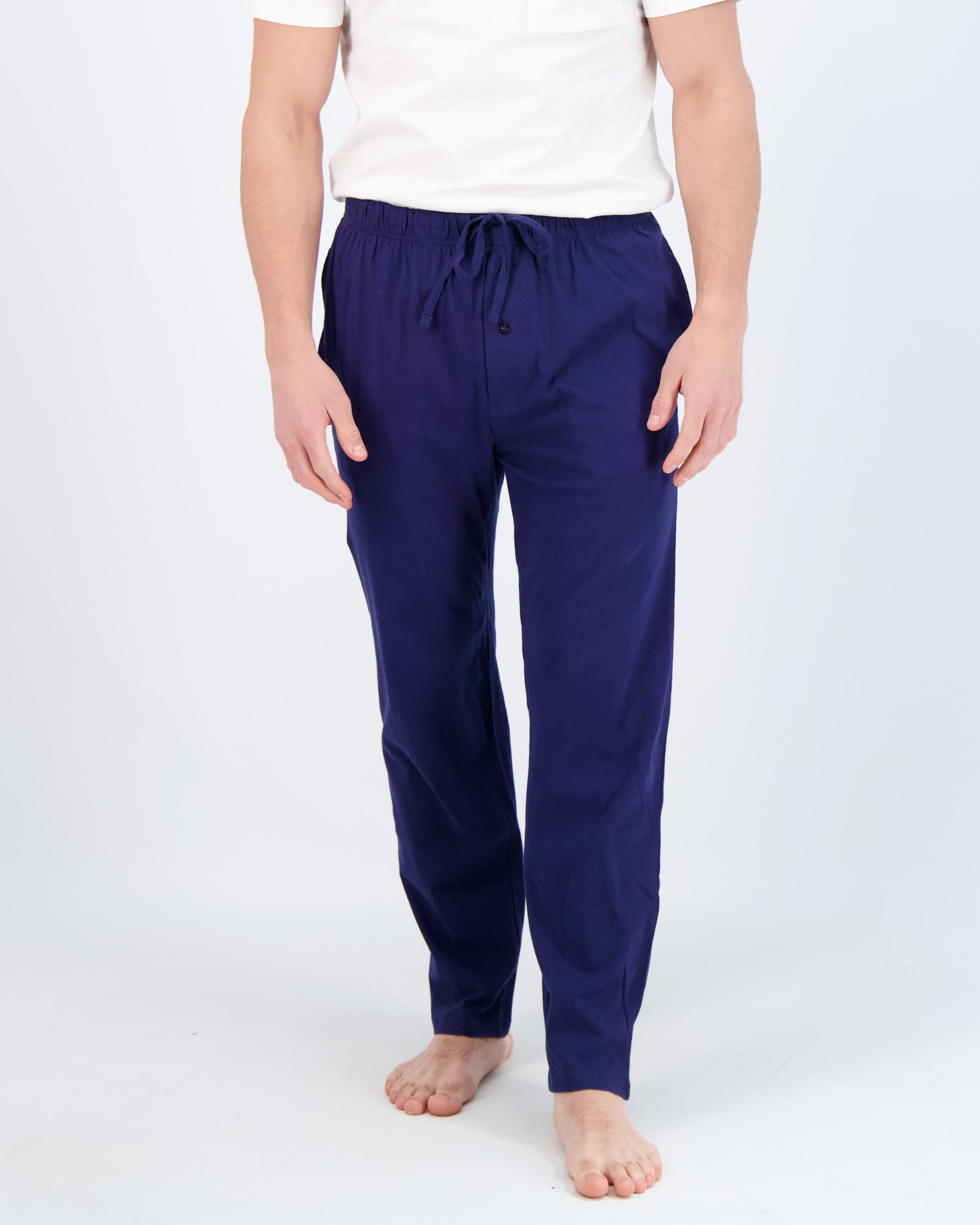 CYZ Men's 100% Cotton Jersey Knit Pajama Pants/Lounge Pants