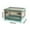 D, variant on Foldable Storage Box Plastic Transparent Home Dormitory Clothing Blanket Organizer with Wheels and Front Door Opening 28 in x 38.5 in x 24.2 in