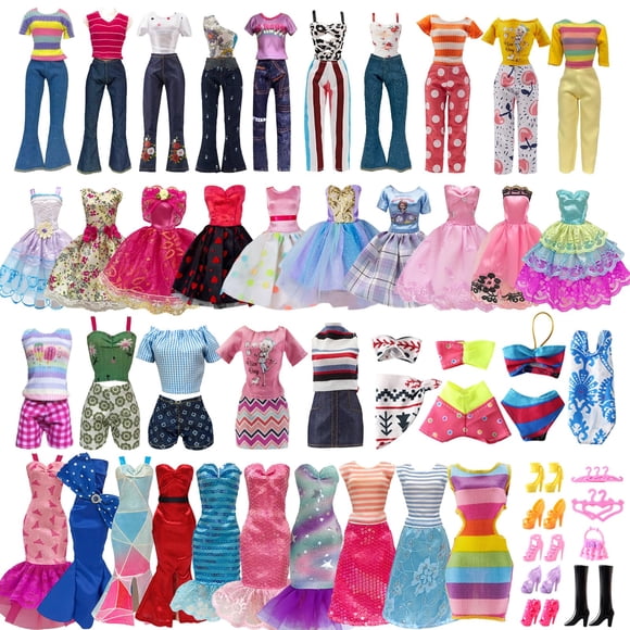 Set de ropa y accesorios para muñecas de 11.5 pulgadas