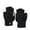 Black, variant on Alkepwun Heated Gloves for Women Winter Double Sided Heating Thickened Jacquard Half Finger Flip Top Mittens Comfortable Solid Color Windproof Stretch Glove Outdoor Skiing Cycling Convenient Mitts