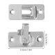 thumbnail image 2 of BESTYASH Pestillo De Puerta De Inoxidable Para Espacios Interiores Con Seguro Y Superficie Lisa, 2 of 7