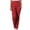 Red, variant on Cherokee Workwear Women's Scrubs Pant Natural Rise Tapered Pull-On Cargo 4200