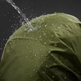 thumbnail image 2 of FEOLGEHLY Backpack Rain Cover, Waterproof Backpack Rain Cover, Reusable Protector With Elastic Strap For Hiking Trekking Cycling Commut, Tear-Resistant High-Density Fabric Compact (Green L), 2 of 7