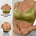 thumbnail image 4 of Antinious Women Seamless Bras Padded Cup Solid Soft Breathable Comfortable Supportive, 4 of 5
