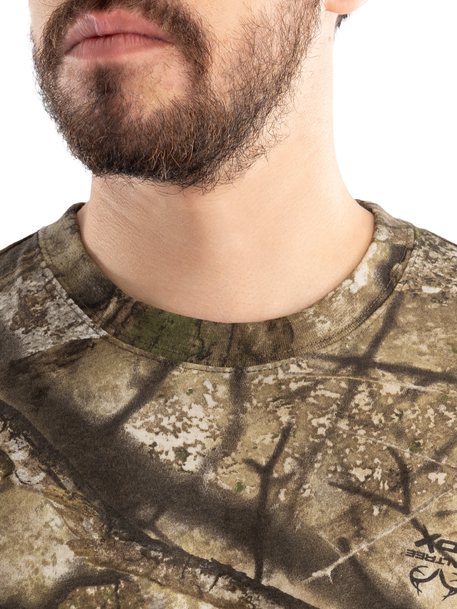 (2 pack) Realtree Men's Short Sleeve Scent Control Hunting Camouflage T-Shirt, size S-3XL