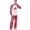 A20Red, variant on Xdegoge Christmas Family Pajamas Matching Sets Long Sleeve Tops and Pants Sleepwear Fall Soft Comfy Vacation Party Loungewear