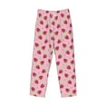 thumbnail image 4 of Xecao Strawberries Men's Straight Lounge Pajama Pants: The Ultimate in Comfortable Sleepwear, 4 of 9