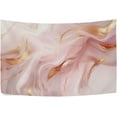 thumbnail image 4 of Coolnut Marble Pink Tapestry Hippie Wall Hanging Tapestries Aesthetic Decorative for Living Room Bedroom Ceiling 80x60In Home Decor Gifts, 4 of 7