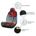 thumbnail image 6 of Pofeuu Sunset Rose Elegance Print Automotive Car Seat Covers Flat Cloth Full Set Seat Covers,Car Seat Covers front seats for Cars Trucks and SUVs-1, 6 of 9