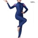 thumbnail image 2 of Traje de ensueño de una pieza de una pieza, traje de baño multifuncional, traje de baño, traje de buceo con cremallera frontal, medusas de medusas, traje de trabajo, mono, mujer, mujeres l Speravity OD003636-14, 2 of 7