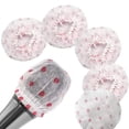 thumbnail image 1 of HLONK 50 Pcs Disposable Microphone Cover Non-Woven  Removal Microphone Cover  Perfect Protective Cap for Most Handheld Microphone  White, 1 of 5