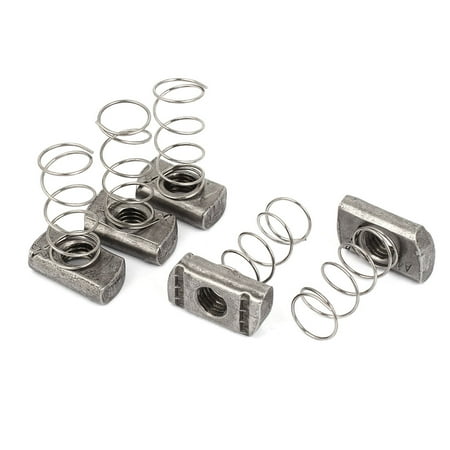 - Unique Bargains 5pcs M12 304 Stainless Steel Long Spring Channel Nuts for Unistrut Lines