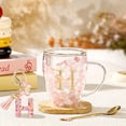 thumbnail image 6 of Gifts for Women Glass Coffee Mug Unique Birthday Gift for Her Espresso Tea Cups Personalised Gifts for Friends Mum Cute Xmas Valentines Mothers Day, 6 of 9