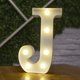 thumbnail image 1 of Alfabeto letra LED luces luminosas número lámpara decoración batería luz de noche para el hogar boda cumpleaños Navidad fiesta Decoración Deng Xun unisex, 1 of 2