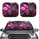thumbnail image 2 of Fotbe Pink Blossoms Butterfly Juego de 2 Piezas de Parasoles para Parabrisas | Bloqueador Solar para Auto | Accesorios Plegables para Protección Solar Interior-Large, 2 of 6