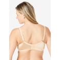 thumbnail image 2 of Comfort Choice Women's Plus Size Satin Wireless Comfort Bra, 2 of 3