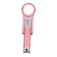thumbnail image 4 of Gazechimp Nail Clippers with Magnifying Glass Toenail s for Men and Women Seniors Pink, 4 of 8