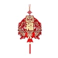 thumbnail image 3 of Adorno colgante para puerta de Año Nuevo chino 2026, adorno decorativo tradicional de la suerte. Estilo I, 3 of 8