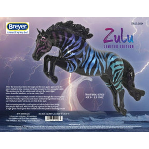 Breyer Horses Zulu Limited Edition Special Handling