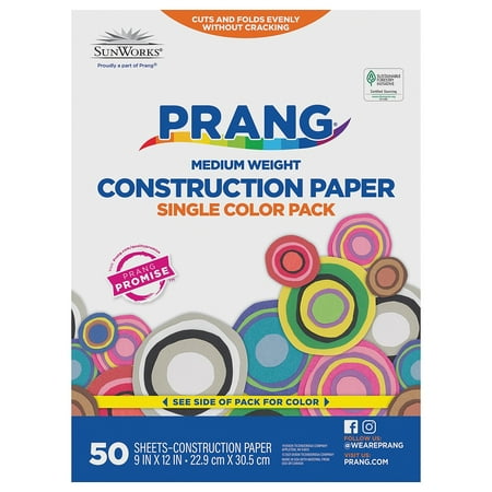 UPC: 0045173076032 | SunWorks PAC7603 Construction Paper 50 / Pack Sky Blue