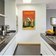 thumbnail image 3 of Epic Art 'Saigon Vietnam' by Arctic Frame Studio, Acrylic Glass Wall Art, 24"x36", 3 of 3
