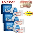 thumbnail image 3 of False Teeth Upper + Lower Dental Veneers Dentures Tooth Cover 1/2/3Set U NEW Better, 3 of 7