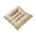 thumbnail image 7 of Ywuzuh Chair Pillows Seat Cushions, Tufted Overstuffed Textured Memory Foam Kitchen Chair Pads with Ties and Non-slip Backing, 7 of 7