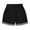 Black, variant on fatyb Shorts for Womens Drawstring Elastic Waist Lounge Shorts Lace Hem Loose Women's Summer Shorts