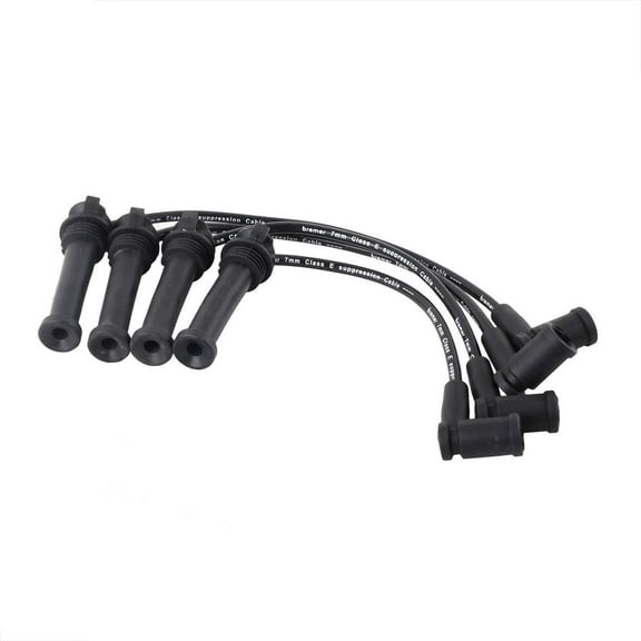Bodeman Ignition Spark Plug Wires 7mm (4PC Set) for 2001-2011 Ford Ranger, Mazda B2300 - L4 2.3L
