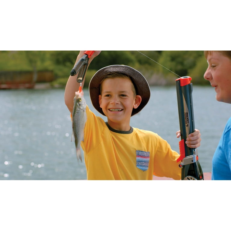 Goliath Rocket Fishing Rod - Ready to Fish Kids Graphite Fishing Pole - No  Casting Needed