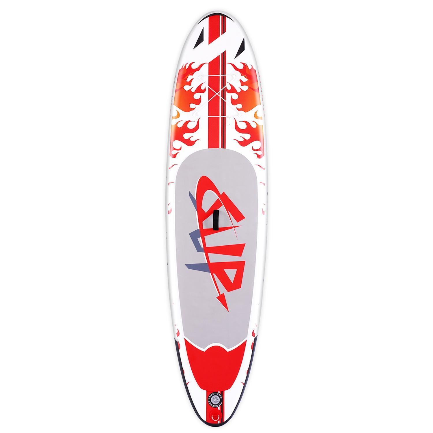 10' 6" Inflatable Stand Up Paddle Boards Sup Adjustable Paddle Travel