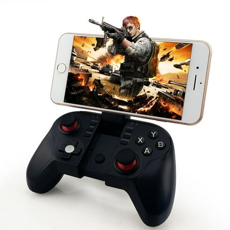 Bluetooth Wireless Joystick Gamepad Controller for iPhone IOS PC Smart TV Mini Gaming (Best Way To Play Pc Games On Tv)