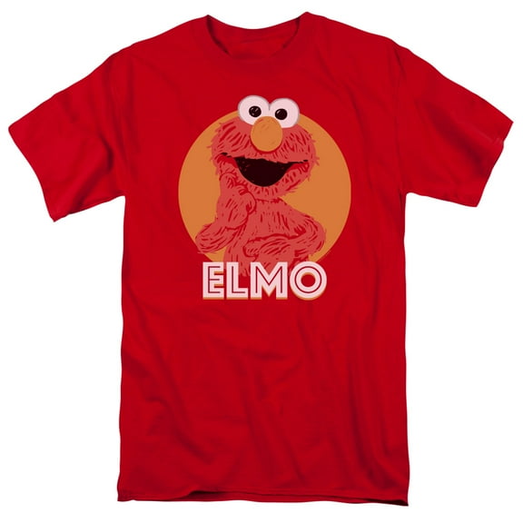 Sesame Street Elmo Scribble Officially Licensed Adult T Shirt