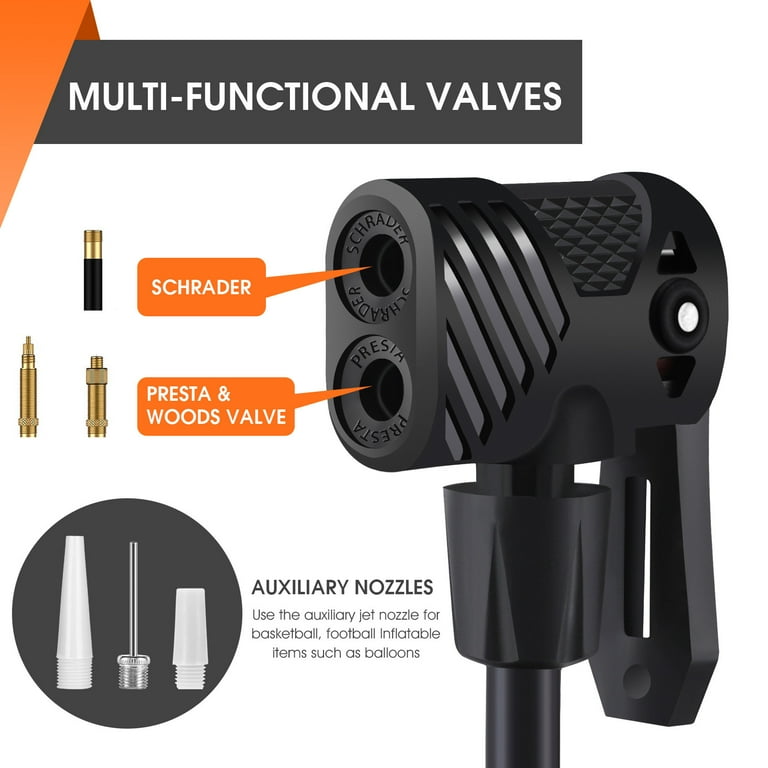 Woods valve bike pump 2025