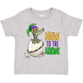 thumbnail image 3 of Inktastic New to the Krewe Mardi Gras Baby Alligator Boys or Girls Toddler T-Shirt, 3 of 5