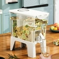 thumbnail image 1 of TIMIFIS Cold Water Refrigerator Cold Water Kettle with Faucet, Household Fruit Tea Beverage Bucket, Fruit Kettle, Summer Cold Storage, Large Capacity Cold Water Kettle Kitchen Gadgets Kitchen Gadgets, 1 of 8