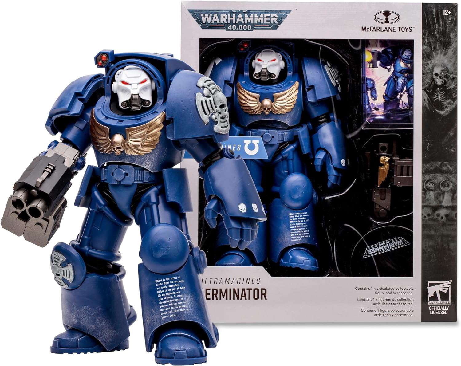 アメコミ McFARLANE TOYS WARHAMMER 40,000 McFarlane Warhammer 40,000 Ultramarines Terminator MEGA Action